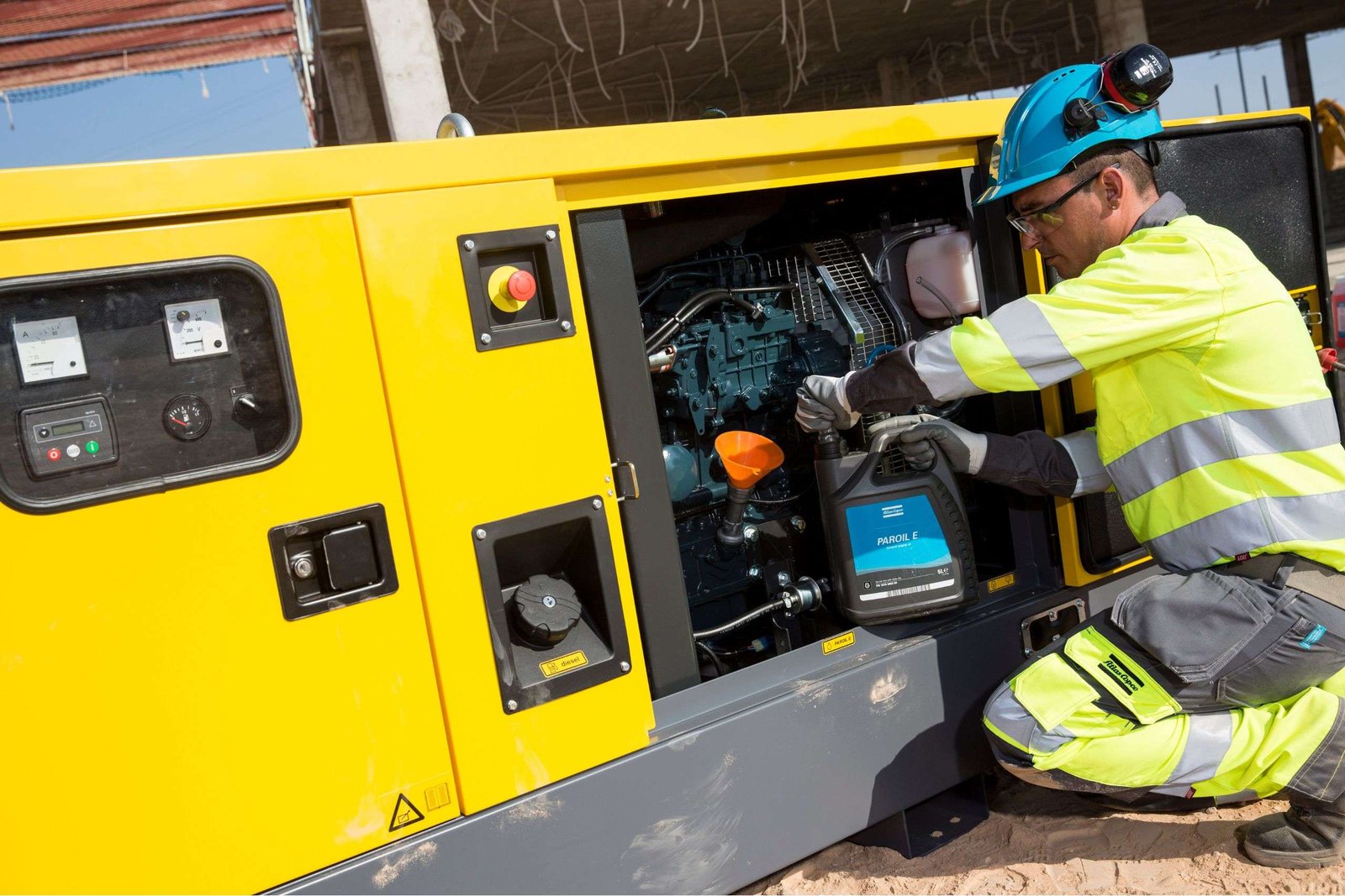 Service for water well Compressor
